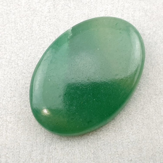 Jadeit zielony kaboszon 31x22 mm nr 6