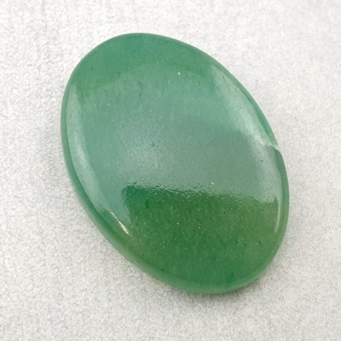 Jadeit zielony kaboszon 31x22 mm nr 6