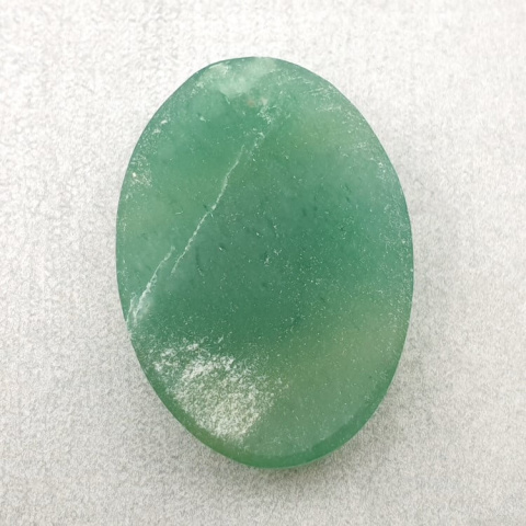 Jadeit zielony kaboszon 31x22 mm nr 6