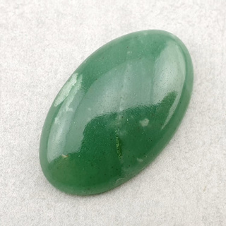 Jadeit zielony kaboszon 32x19 mm nr 38