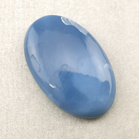 Opal niebieski kaboszon 30x19 mm nr 317