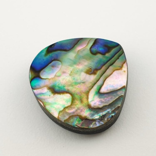 Paua abalone kaboszon 24x24 mm nr 159