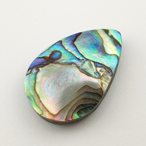 Paua abalone kaboszon 30x20 mm nr 148