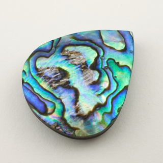 Paua abalone kaboszon 30x25 mm nr 143