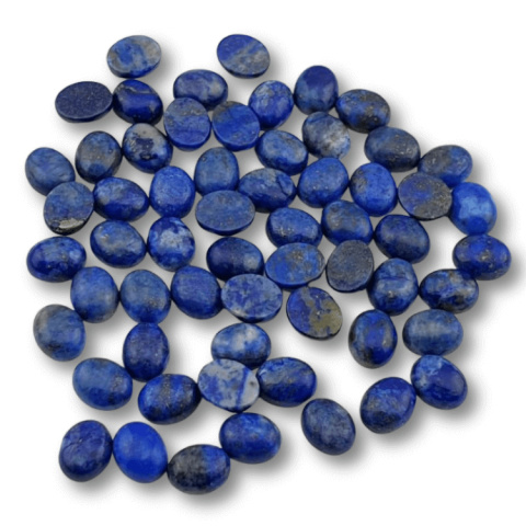 Lapis lazuli kaboszon 10x8 mm 1 szt