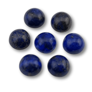 Lapis lazuli kaboszon fi 10 mm 1 szt