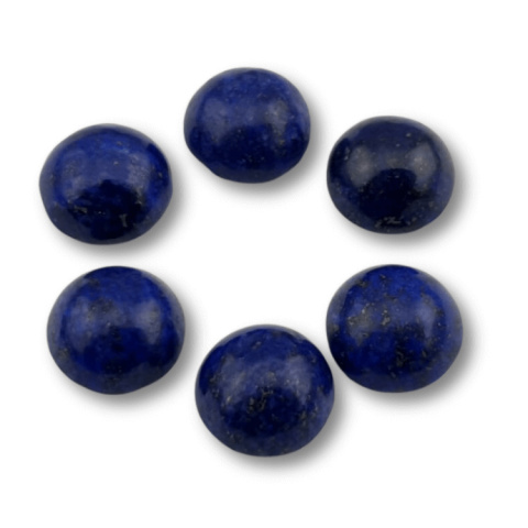 Lapis lazuli kaboszon fi 12 mm 1 szt