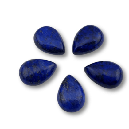 Lapis lazuli kaboszon łezka 14x10 mm 1 szt