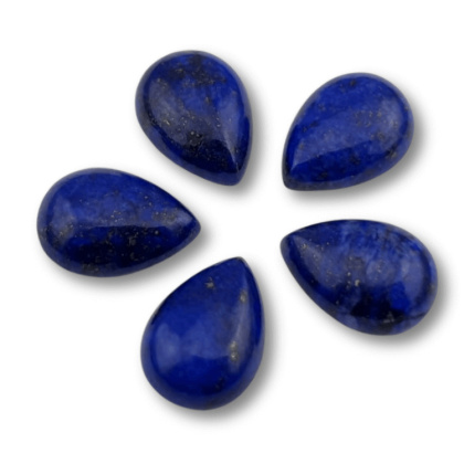 Lapis lazuli kaboszon łezka 18x13 mm 1 szt