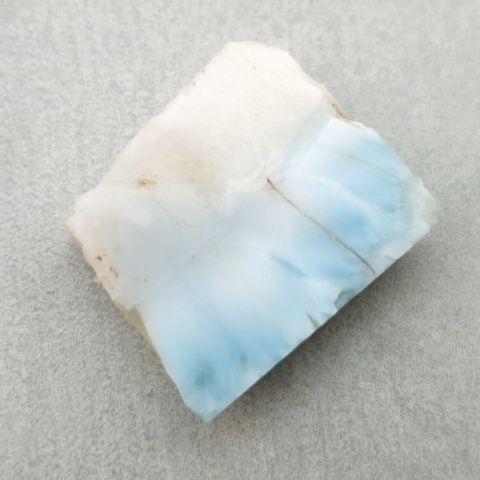 Larimar cięty surowy 22x19 mm nr 154