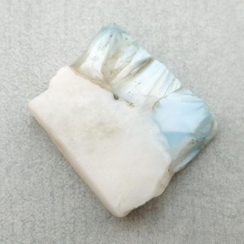 Larimar cięty surowy 22x19 mm nr 154