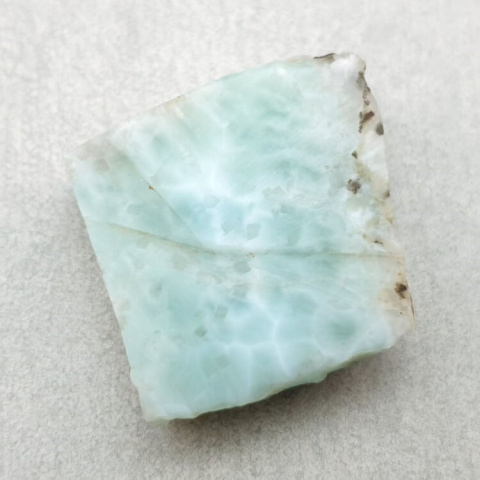 Larimar cięty surowy 22x22 mm nr 138