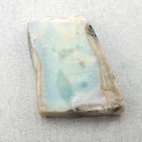 Larimar cięty surowy 24x18 mm nr 166