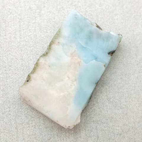 Larimar cięty surowy 26x16 mm nr 109