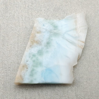 Larimar cięty surowy 26x19 mm nr 126