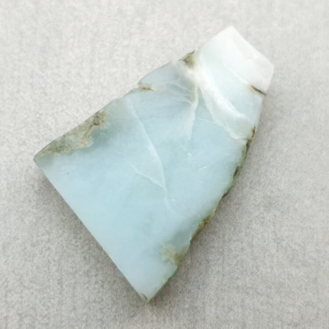 Larimar cięty surowy 26x19 mm nr 168