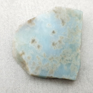 Larimar cięty surowy 26x24 mm nr 117