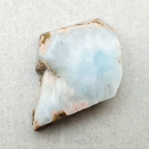 Larimar cięty surowy 27x18 mm nr 165