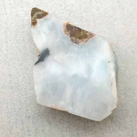 Larimar cięty surowy 27x18 mm nr 165