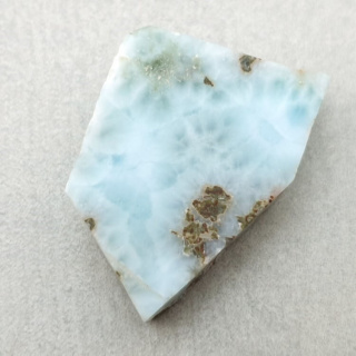 Larimar cięty surowy 27x19 mm nr 163