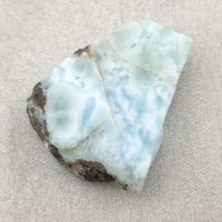 Larimar cięty surowy 27x22 mm nr 10