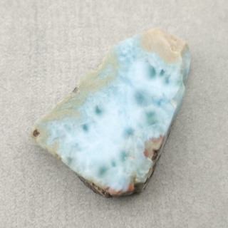 Larimar cięty surowy 28x19 mm nr 76