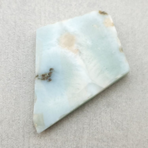 Larimar cięty surowy 28x23 mm nr 133