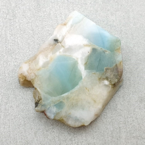 Larimar cięty surowy 28x23 mm nr 145