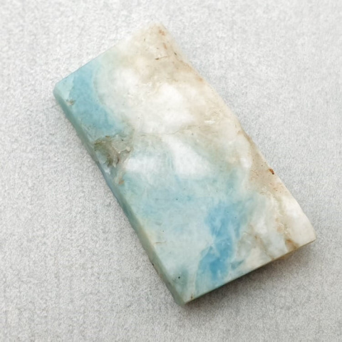 Larimar cięty surowy 29x16 mm nr 159