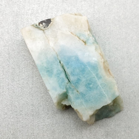 Larimar cięty surowy 29x17 mm nr 125