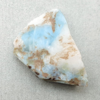 Larimar cięty surowy 29x20 mm nr 116