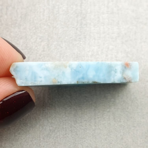 Larimar cięty surowy 30x17 mm nr 13