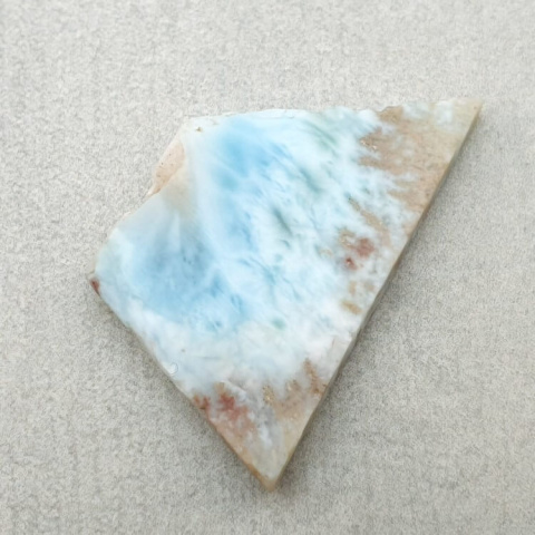 Larimar cięty surowy 30x18 mm nr 114