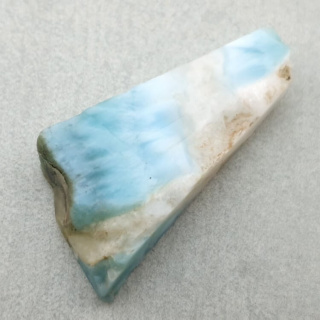 Larimar cięty surowy 30x19 mm nr 124