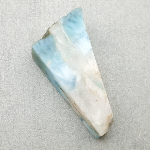 Larimar cięty surowy 30x19 mm nr 124