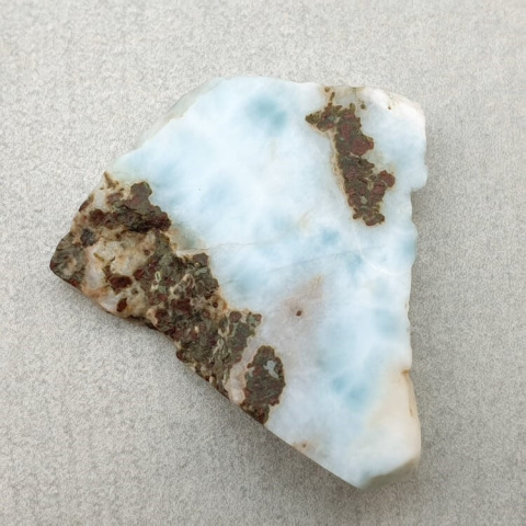 Larimar cięty surowy 30x25 mm nr 152