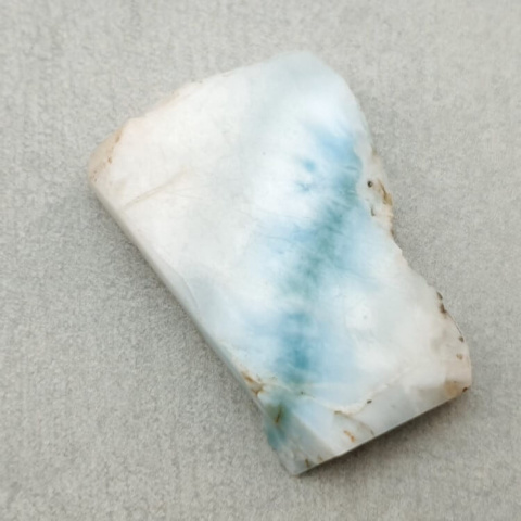 Larimar cięty surowy 32x22 mm nr 129