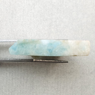 Larimar cięty surowy 32x23 mm nr 131