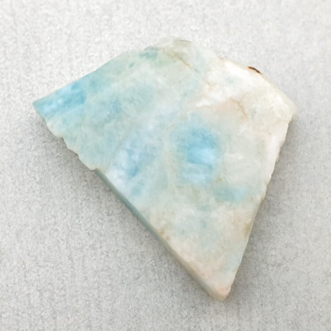 Larimar cięty surowy 32x23 mm nr 131