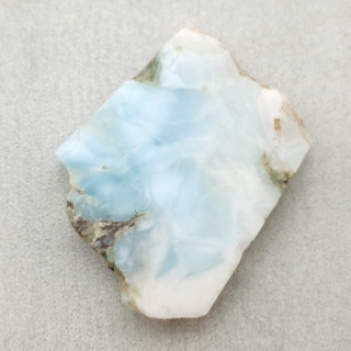 Larimar cięty surowy 32x26 mm nr 107