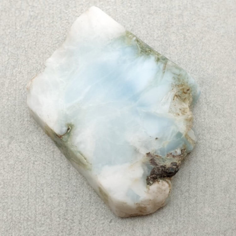 Larimar cięty surowy 32x26 mm nr 107