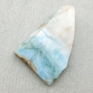 Larimar cięty surowy 33x22 mm nr 162