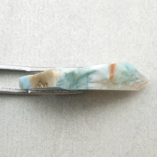 Larimar cięty surowy 33x22 mm nr 162