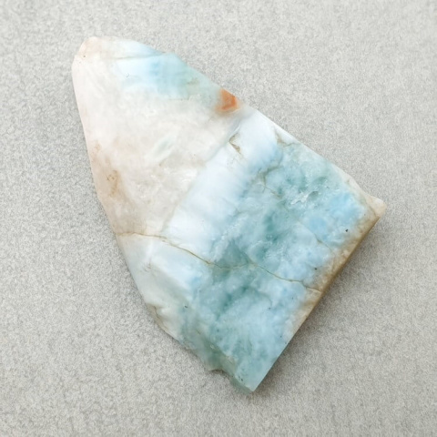 Larimar cięty surowy 33x22 mm nr 162