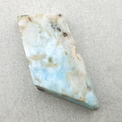 Larimar cięty surowy 34x15 mm nr 169