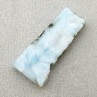 Larimar cięty surowy 35x16 mm nr 111