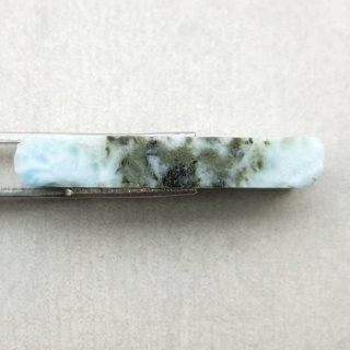 Larimar cięty surowy 35x16 mm nr 111