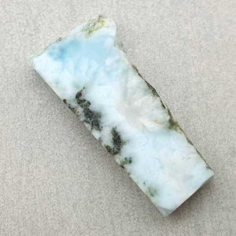 Larimar cięty surowy 35x16 mm nr 111