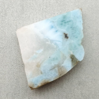 Larimar cięty surowy 37x24 mm nr 147