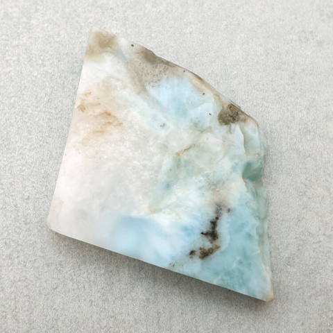 Larimar cięty surowy 37x24 mm nr 147